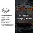EUROCHEF EUC - CG7 Smart Multi Contact Grill Sandwich Panini Press Maker Fast Cafe Style - RnR Galore