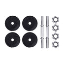 Everfit 10kg Dumbbell Set Weight Plates Dumbbells Lifting Bench - RnR Galore