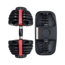 Everfit 24kg Dumbbells Adjustable Dumbbell Weight Plates Home Gym 2pcs - RnR Galore