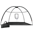 Everfit 3.5m Golf Practice Net Portable Training Aid Driving Target Tent Black - RnR Galore