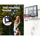 Everfit 45" Basketball Hoop Backboard Wall Mounted Ring Net Sports Pro System - RnR Galore