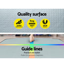 Everfit 4M Air Track Gymnastics Tumbling Exercise Mat Inflatable Mats + Pump - RnR Galore