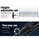 Everfit 4m Badminton Tennis Net Portable Volleyball Kit Adjustable Height - RnR Galore