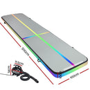 Everfit 5M Air Track Gymnastics Tumbling Exercise Mat W/ Pump Inflatable Colour - RnR Galore