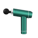 Everfit Massage Gun 30 Speed 6 Heads Vibration Muscle Massager Chargeable Green - RnR Galore