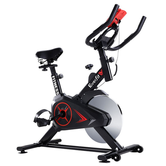 Everfit Spin Bike Exercise Bike Flywheel Cycling Home Gym Fitness Machine - RnR Galore