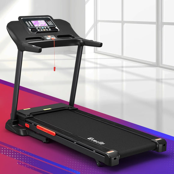 Everfit Treadmill Electric Auto Incline Home Gym Fitness Exercise Machine 520mm - RnR Galore