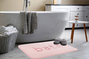 Extra Thick Memory Foam & Super Comfort Bath Rug Mat for Bathroom (60 x 40 cm, Pink) - RnR Galore