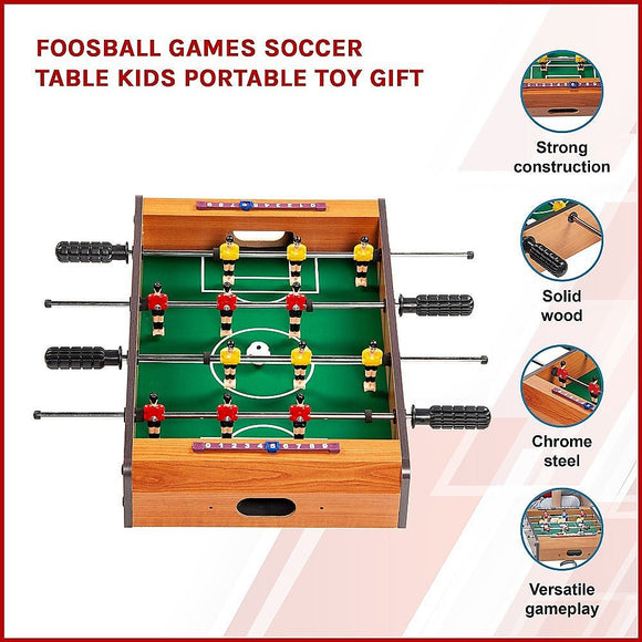 Foosball Games Soccer Table Kids Portable Toy Gift - RnR Galore
