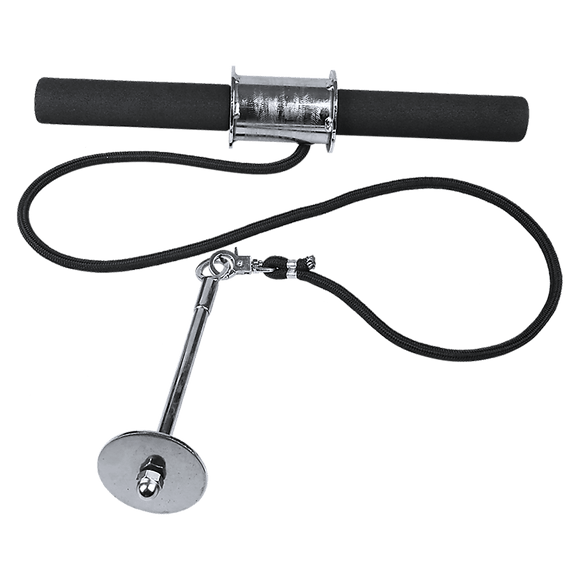 Forearm Wrist Grip Strength Roller Exercise Bar Home Gym Training - RnR Galore