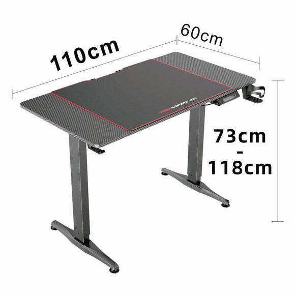 Gaming Standing Desk Home Office Lift Electric Height Adjustable Sit To Stand Motorized Standing Desk 1160 - RnR Galore