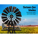 Garden Windmill 160cm Metal Ornaments Outdoor Decor Ornamental Wind Mill - RnR Galore