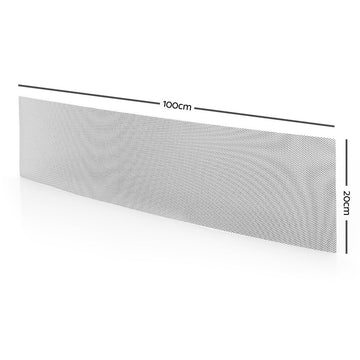 Gardeon Gutter Guard Aluminium Mesh 30M 100x20cm Silver - RnR Galore