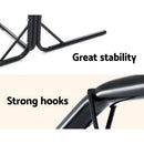Gardeon Outdoor Hammock Chair with Stand Hanging Hammock with Pillow Cream - RnR Galore