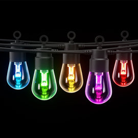 Gardeon RGB Smart Festoon Lights Outdoor LED String Lights Waterproof WiFi APP - RnR Galore