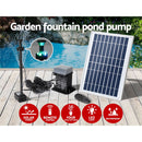 Gardeon Solar Pond Pump Submersible Fountain with Battery Kit LED Lights 5.2FT - RnR Galore