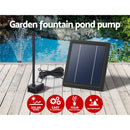 Gardeon Solar Pond Pump Submersible Water Fountain Kit 6.1FT - RnR Galore