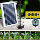 Gardeon Solar Pond Pump Submersible Water Fountain with Battery LED Lights 4.4FT - RnR Galore
