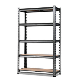 Giantz 1.8M Garage Shelving Warehouse Rack Pallet Racking Storage Shelf Charcoal - RnR Galore