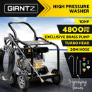 Giantz 4800PSI Petrol High Pressure Cleaner Washer 10HP 20M Hose Gurney - RnR Galore