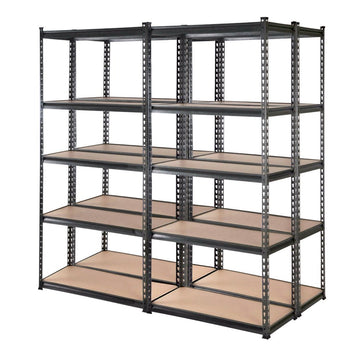Giantz 4x1.8M Garage Shelving Warehouse Rack Pallet Racking Storage Charcoal - RnR Galore
