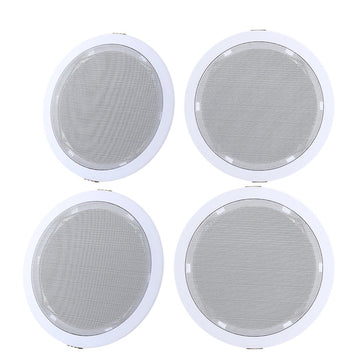 Giantz 6 Inch Ceiling Speakers In Wall Speaker Home Audio Stereos Tweeter 4pcs - RnR Galore