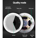 Giantz 6 Inch Ceiling Speakers In Wall Speaker Home Audio Stereos Tweeter 8pcs - RnR Galore