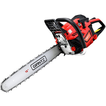 Giantz Chainsaw Petrol 45CC 16" Bar Commercial E - Start Pruning Chain Saw,Giantz Chainsaw Petrol 45CC 16" Bar Commercial E - Start Pruning Chain Saw 3.5HP - RnR Galore