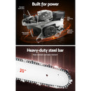 Giantz Chainsaw Petrol 52CC 20" Bar Commercial E - Start Pruning Chain Saw,Giantz Chainsaw Petrol 52CC 20" Bar Commercial E - Start Pruning Chain Saw 4.0HP - RnR Galore