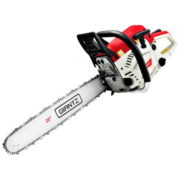 Giantz Chainsaw Petrol 62CC 20" Bar Commercial E - Start Pruning Chain Saw,Giantz Chainsaw Petrol 62CC 20" Bar Commercial E - Start Pruning Chain Saw 4.5HP - RnR Galore