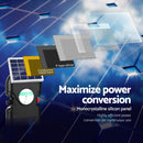 Giantz Fence Energiser 20KM Solar Powered 1.2J Electric - RnR Galore