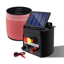 Giantz Fence Energiser 3KM Solar Powered Electric 1200M Poly Tape - RnR Galore