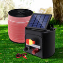 Giantz Fence Energiser 5KM Solar Powered Electric 1200M Poly Tape - RnR Galore