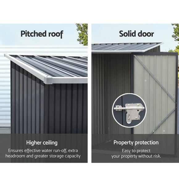 Giantz Garden Shed 0.99x1.04M Sheds Outdoor Tool Storage Workshop House Steel - RnR Galore