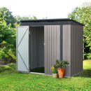 Giantz Garden Shed 1.95x1.31M Sheds Outdoor Storage Steel Workshop House Tool Double Door - RnR Galore