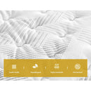 Giselle Bedding 25cm Mattress Green Tea Foam Single - RnR Galore