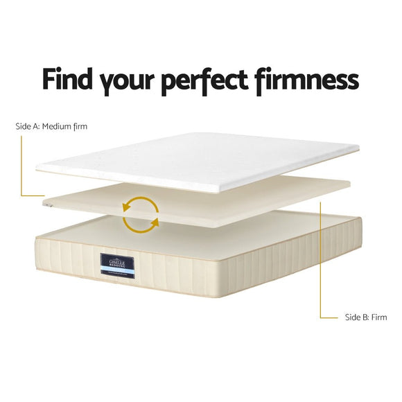 Giselle Bedding 27cm Mattress Double - sided Flippable Layer Double - RnR Galore