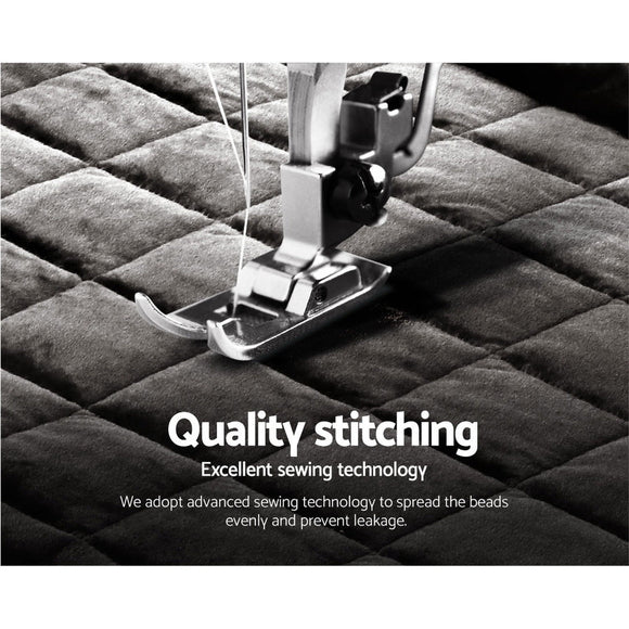 Giselle Bedding Faux Mink Quilt Charcoal King - RnR Galore