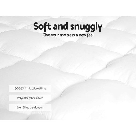 Giselle Bedding Mattress Topper Pillowtop - Queen - RnR Galore