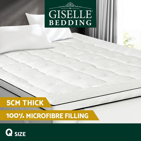 Giselle Bedding Mattress Topper Pillowtop - Queen - RnR Galore