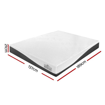 Giselle Bedding Memory Foam Mattress Bed Cool Gel Non Spring 21cm Double - RnR Galore
