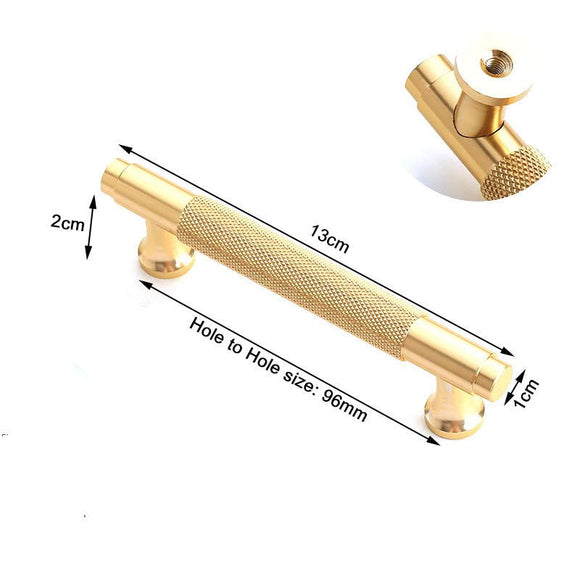 Gold Furniture Door Kitchen Cabinet Handle Handles Pull Pulls Cupboard 96mm - RnR Galore