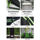 Green Fingers Grow Tent 120x120x200CM Hydroponics Kit Indoor Plant Room System - RnR Galore
