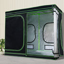 Green Fingers Grow Tent 240x120x200CM Hydroponics Kit Indoor Plant Room System - RnR Galore