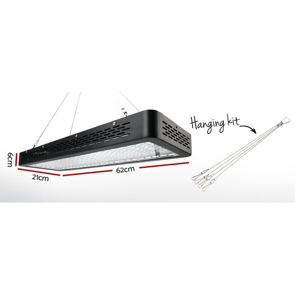 Green Fingers Grow Tent Light Kit 120x120x200CM 2000W LED 6" Vent Fan,Green Fingers Grow Tent Light Kit LED 2000W Full Spectrum 6" Vent 120x120x200CM - RnR Galore