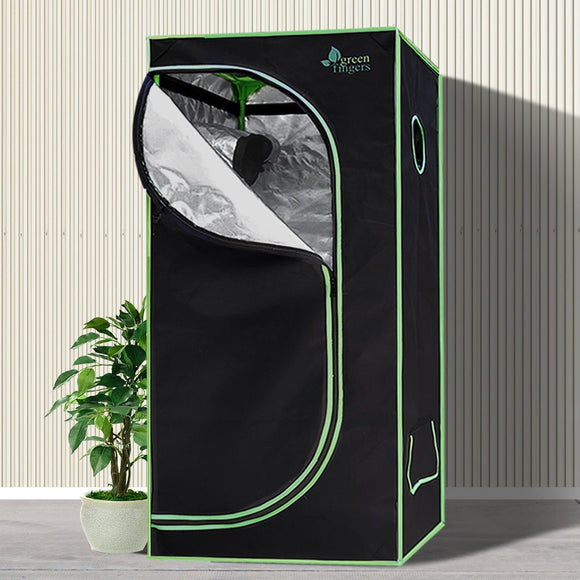 Green Fingers Grow Tent Light Kit 60x60x140CM 600W LED 4" Vent Fan,Green Fingers Grow Tent Light Kit LED 600W Full Spectrum 4" Vent 60x60x140CM - RnR Galore