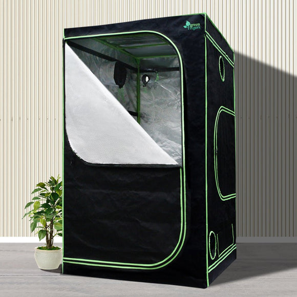 Green Fingers Grow Tent Light Kit 90x90x180CM 1000W LED 6" Vent Fan,Green Fingers Grow Tent Light Kit LED 1000W Full Spectrum 6" Vent 90x90x180CM - RnR Galore