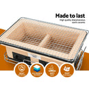 Grillz BBQ Grill Tabletop Charcoal Smoker - RnR Galore