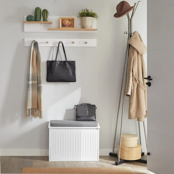 Hallway Shoe Bench Rack Cabinet Seat Cushion - RnR Galore