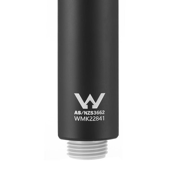 Handheld Shower Head 3.1'' High Pressure 3 Spray Modes Square Black - RnR Galore